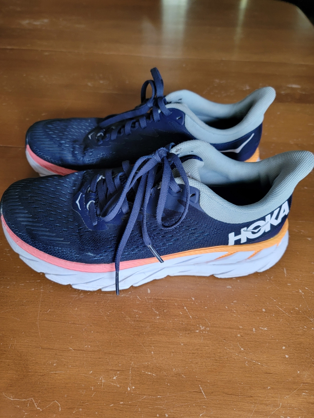 HOKA One One Clifton 7 Blue Haze Size 7.5